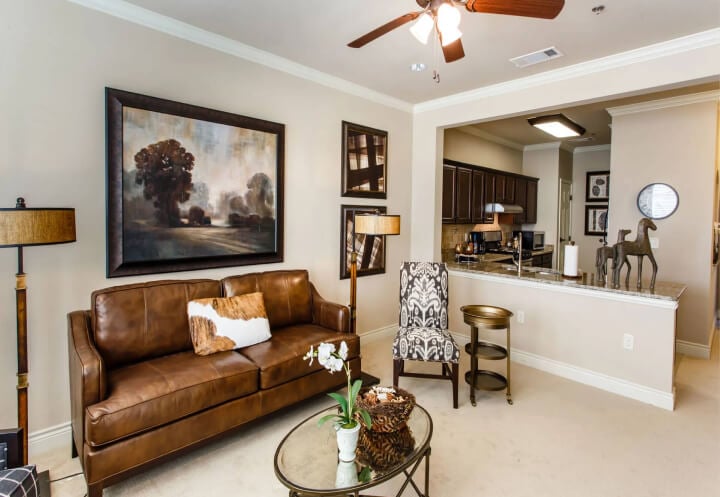 A Private Apartment at an Assisted Living Facility A Private Apartment at an Assisted Living Facility